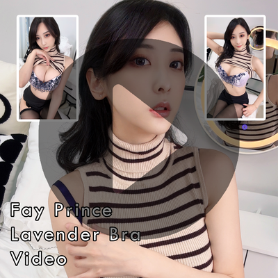 Fay Prince Lavender Bra Gravure Video (Digital)