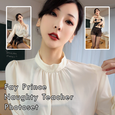 Fay Prince Naughty Teacher Gravure Photoset (Digital)