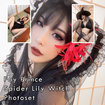 Fay Prince Spider Lily Witch Gravure Photoset (Digital)