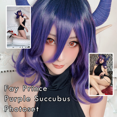Fay Prince Purple Succubus Gravure Photoset (Digital)