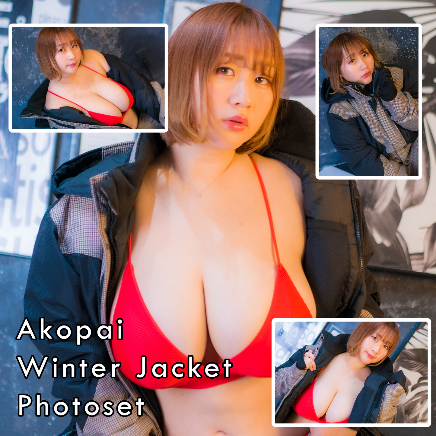 Akopai Winter Coat Gravure Photoset (Digital)