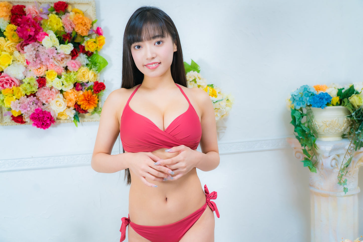 Anon Sakurada Red Bikini II Gravure Photoset (Digital)