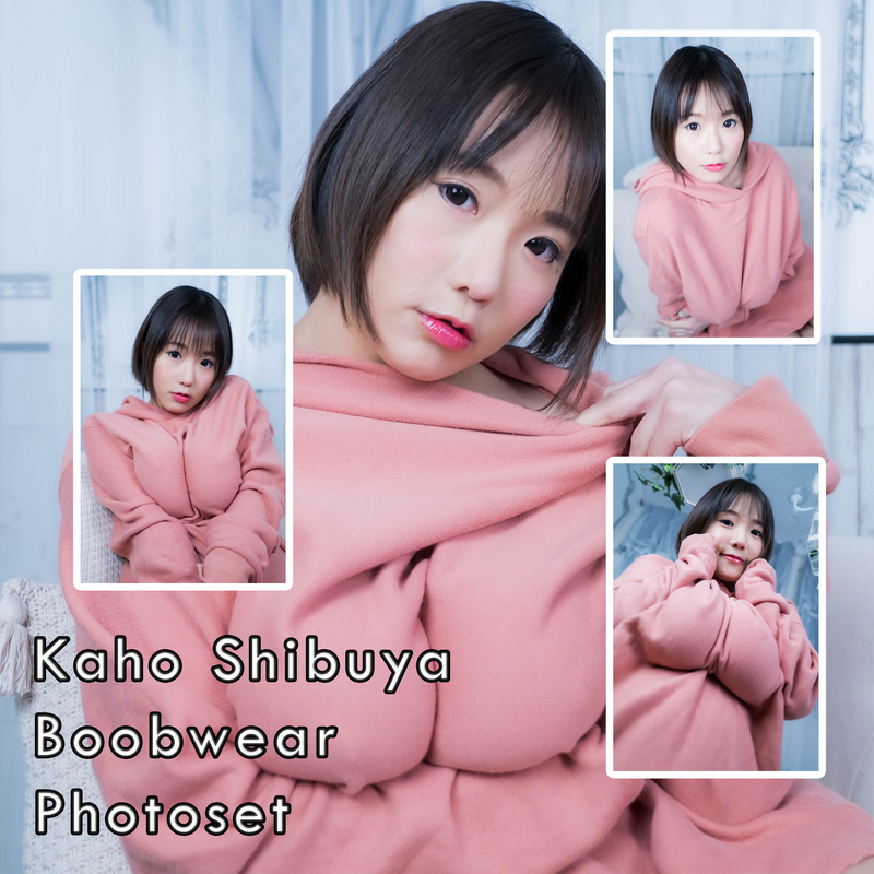 Kaho Shibuya Boobwear Sweater Photoset (Digital)