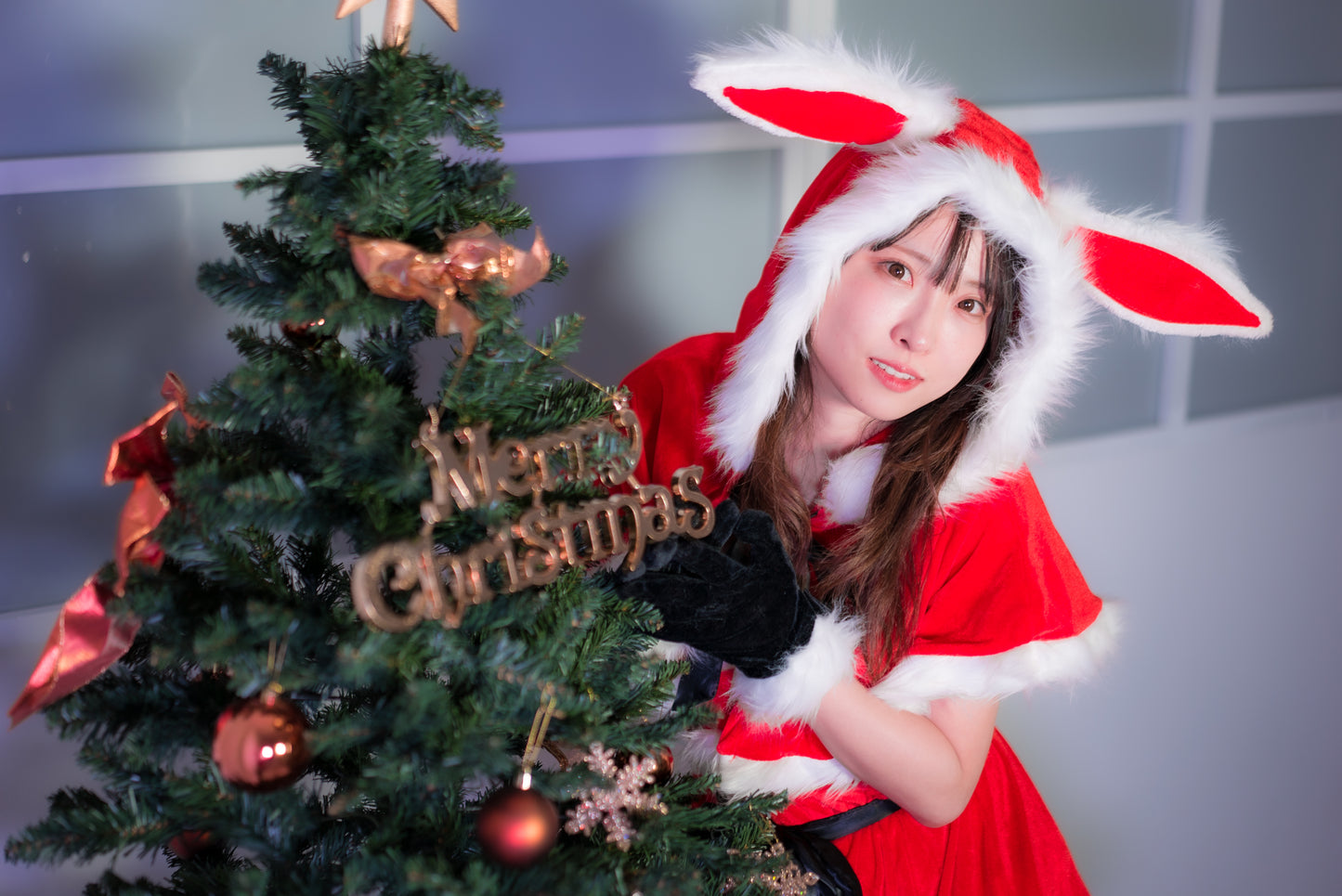 Hotaru Kusakabe Christmas Bunny Photoset (Digital)