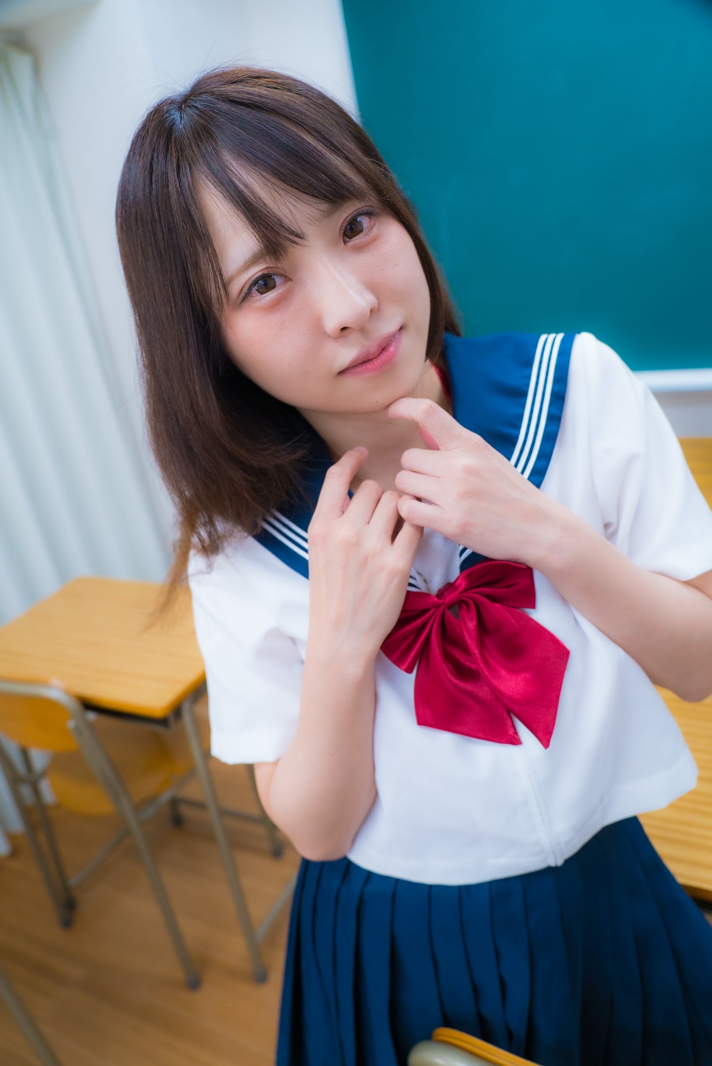 Hotaru Kusakabe School Uniform Photoset (Digital)