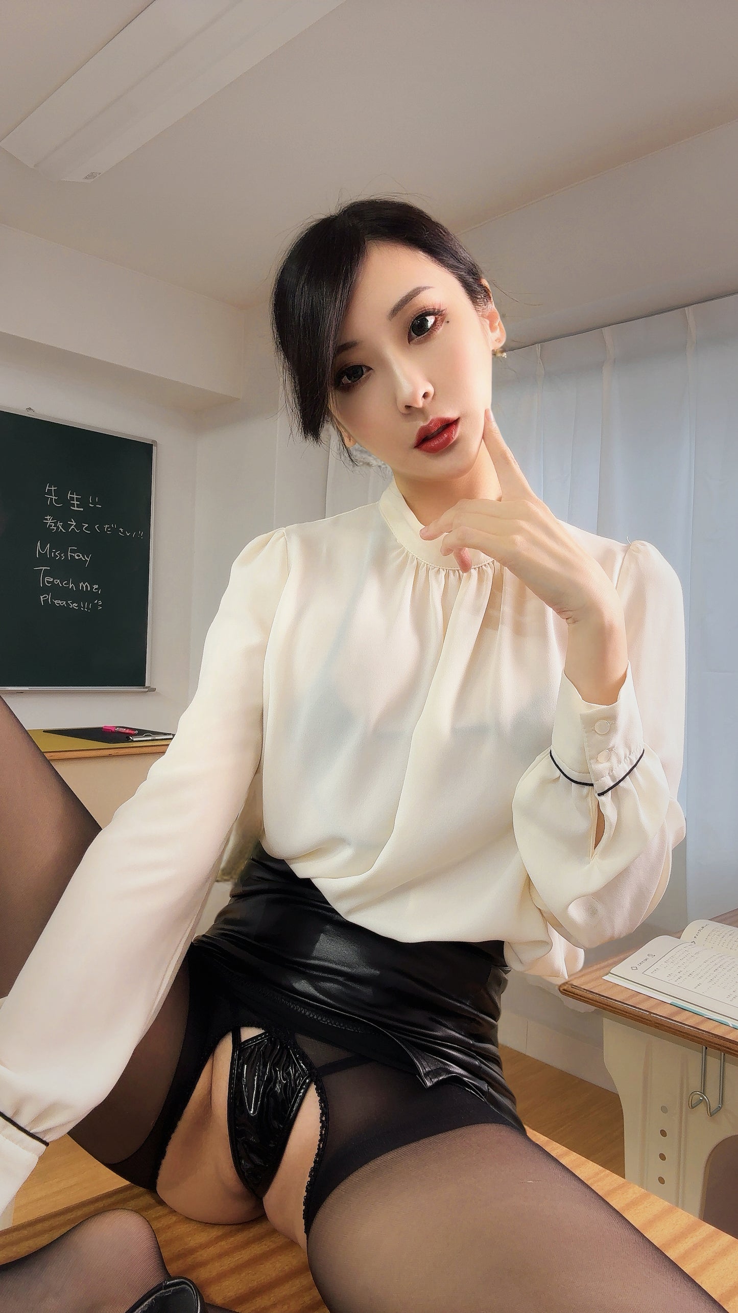 Fay Prince Naughty Teacher Gravure Photoset (Digital)
