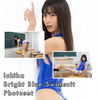Ichiha Bright Blue Swimsuit Photoset (Digital)