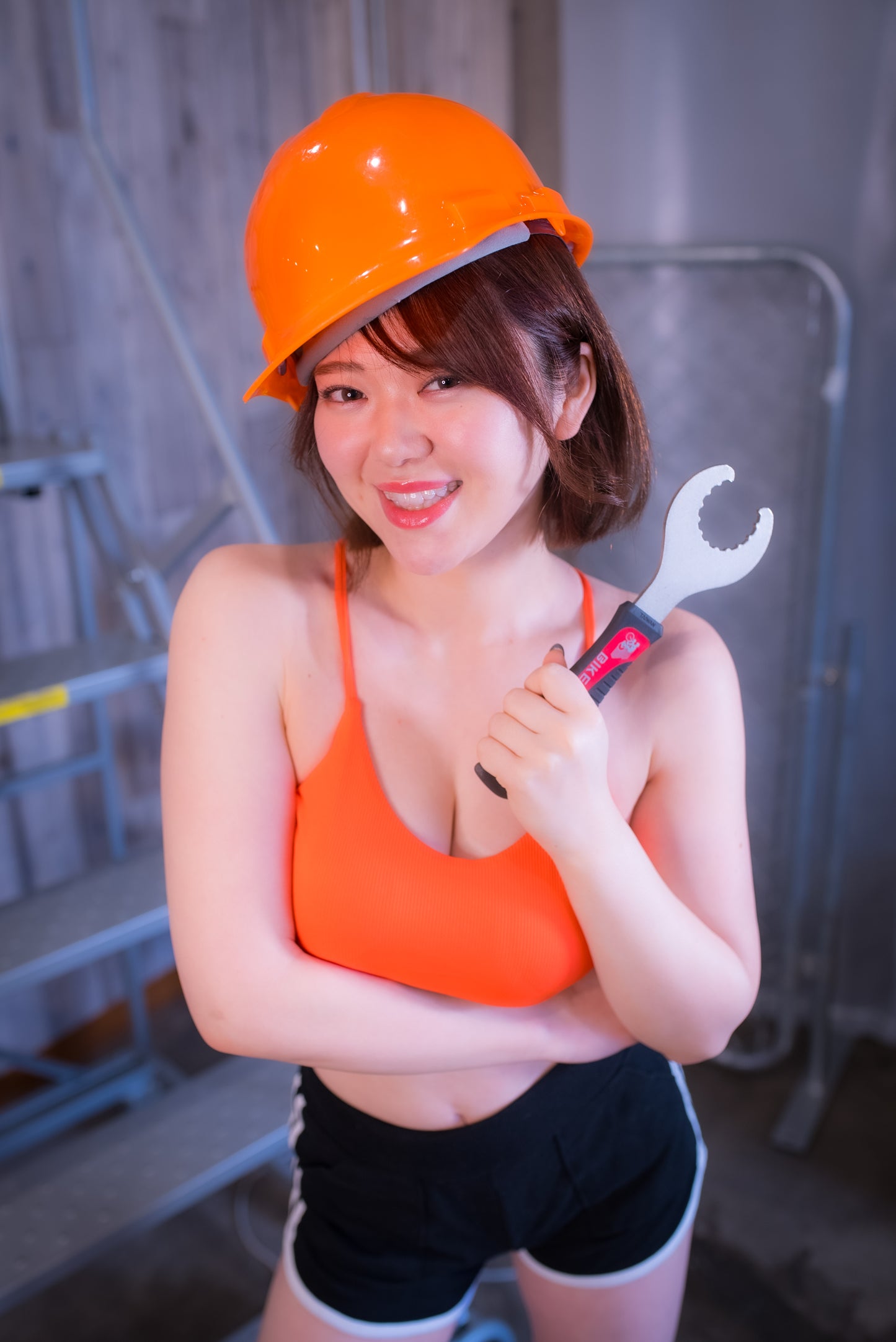 Kaede Nanakawa Construction Gravure Photoset (Digital)