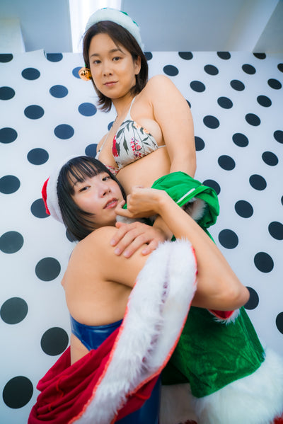 Makoto Sanada and Biru Otsuka Christmas Girls Gravure Photoset (Digital)