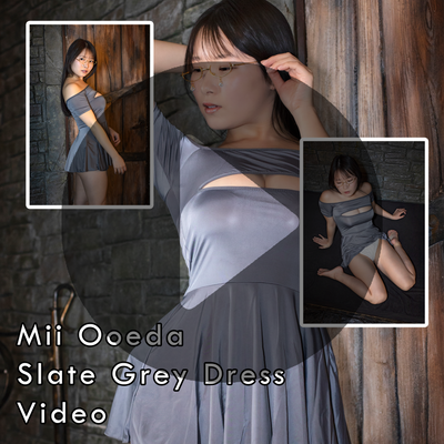 Mii Ooeda Slate Grey Dress Gravure Video (Digital)