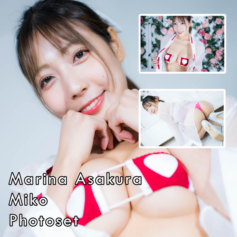 Marina Asakura Miko Gravure Photoset (Digital)