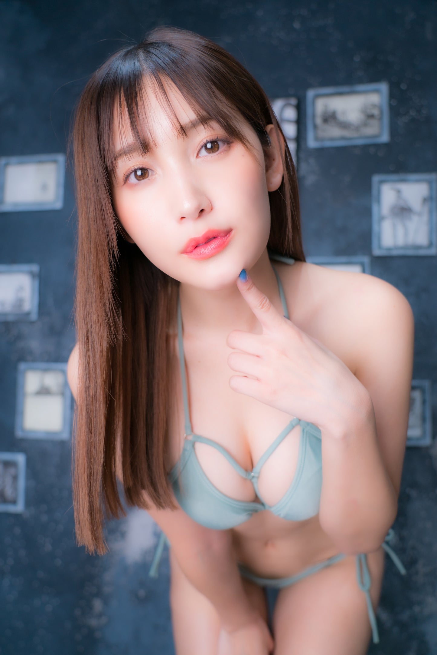 Miyu Kojima Green Bikini Gravure Photoset (Digital)