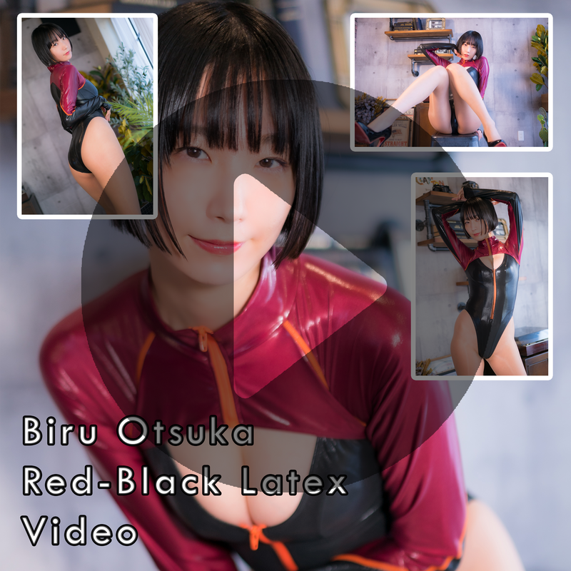 Biru Otsuka Black-Red Latex Gravure Video (Digital)
