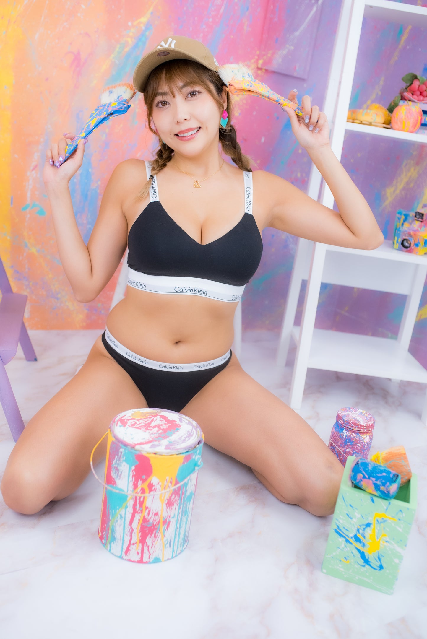 Rin Matsuoka Painter Gravure Photoset (Digital)