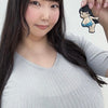 Limited-Edition Momo Momose 3D Rubber Keychain