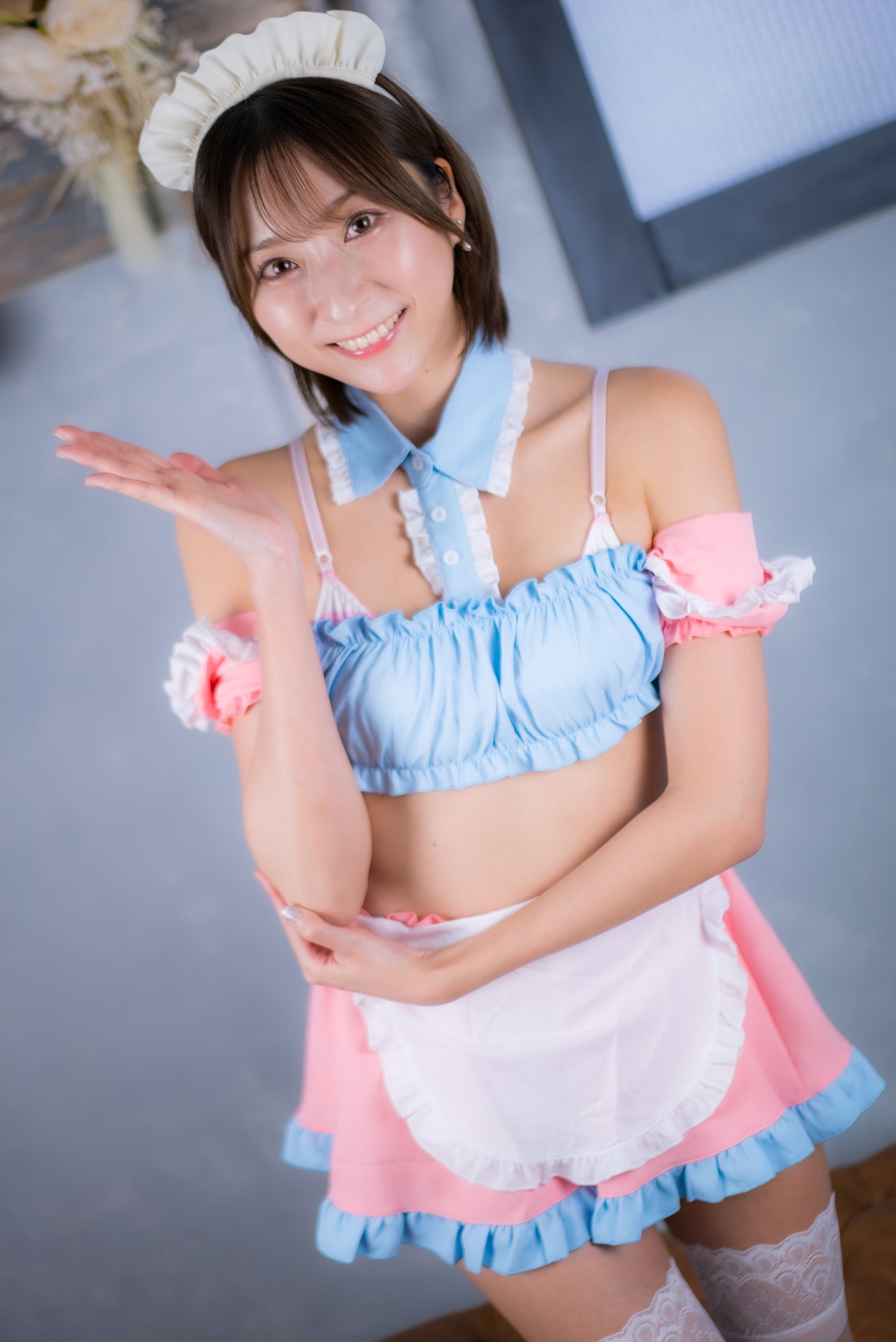 Saki Ogata Maid Girl Gravure Photoset (Digital)