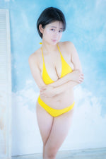 Makoto Sanada Yellow Bikini Gravure Photoset (Digital)