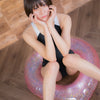 Usako Kurusu Black Swimsuit Gravure Photoset (Digital)