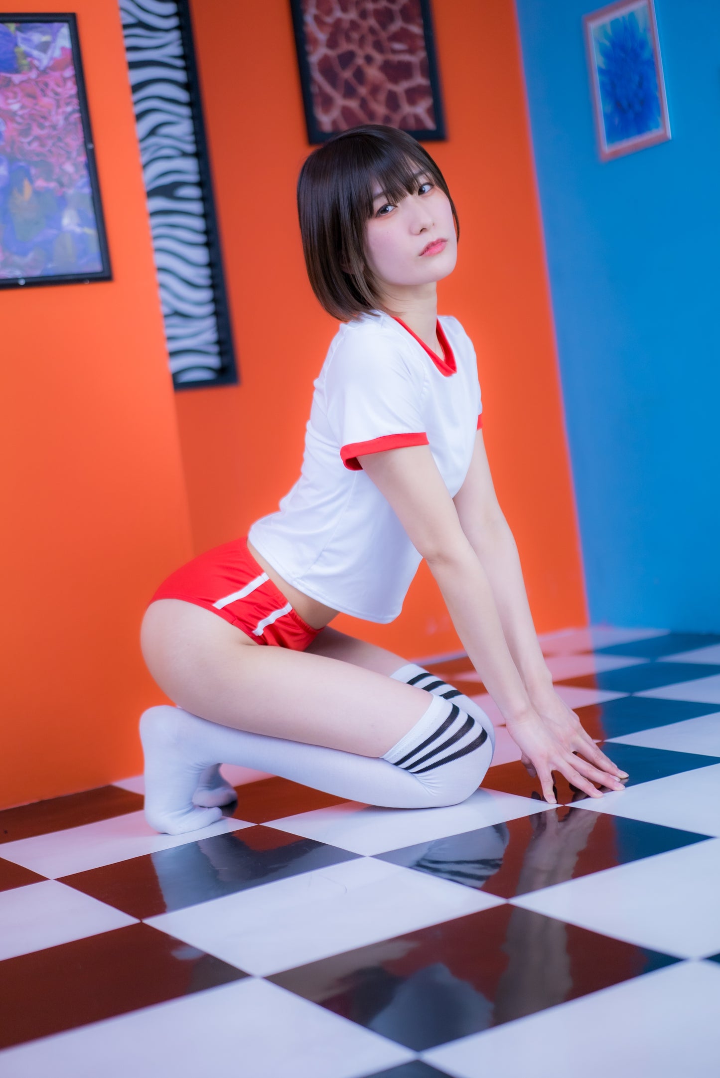 Usako Kurusu Gym Uniform Gravure Photoset (Digital)