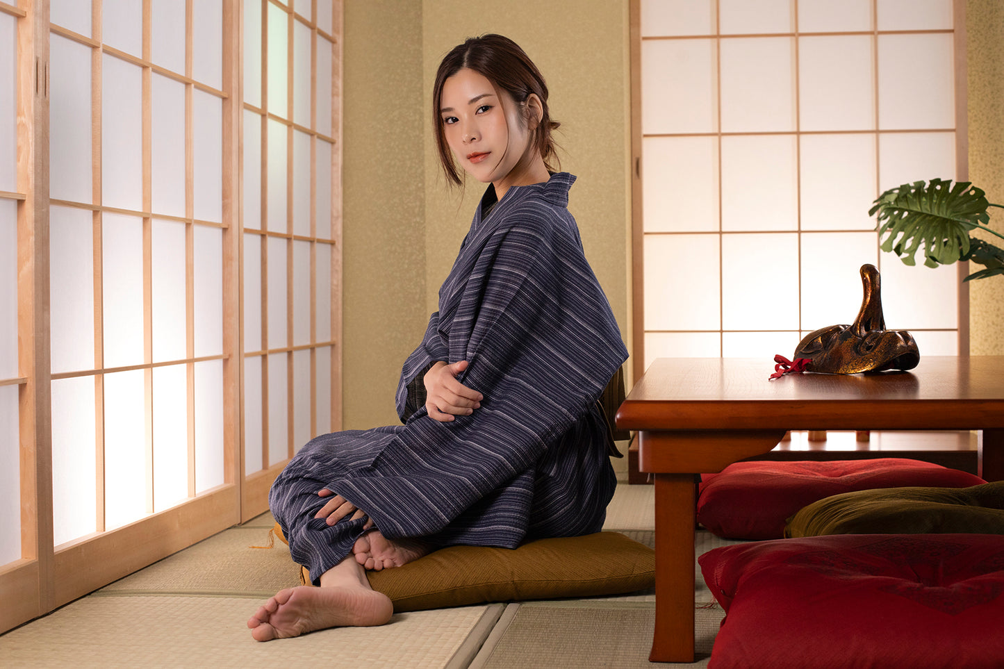 Mizuho Uchida Yukata Lingerie Gravure Photoset (Digital)