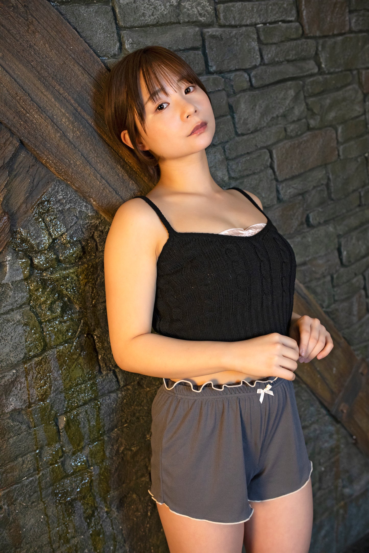 Mana Shiny Pink Underwear Gravure Photoset (Digital)