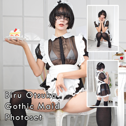 Biru Otsuka Gothic Maid Gravure Photoset (Digital)