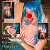 June Lovejoy Clown Pirate Gravure Photoset (Digital)