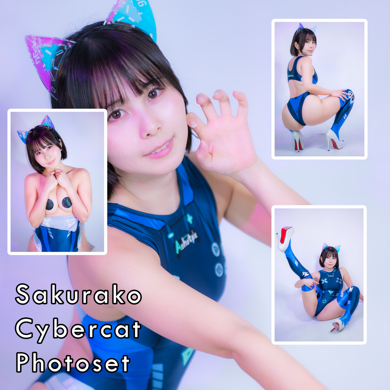 Sakurako Cybercat Gravure Photoset (Digital)
