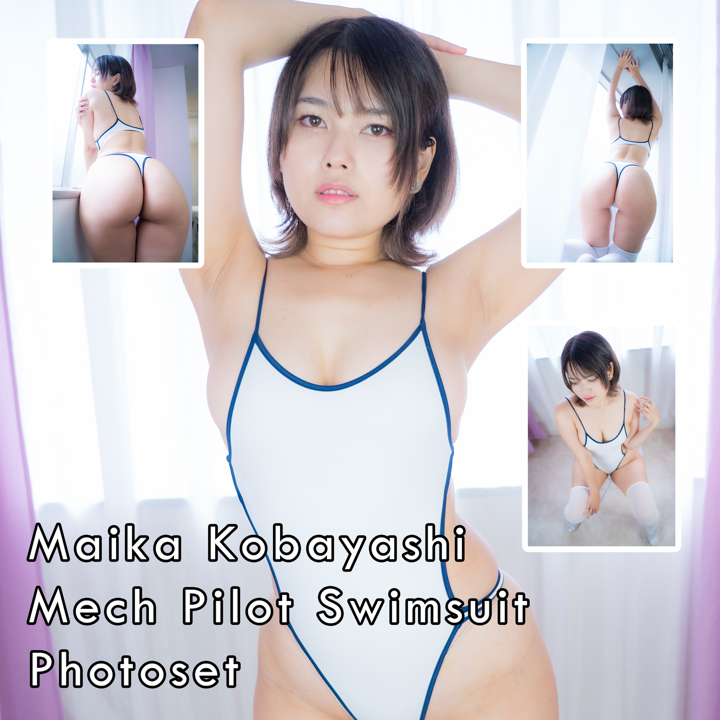 Maika Kobayashi Mech Pilot Swimsuit Gravure Photoset (Digital)