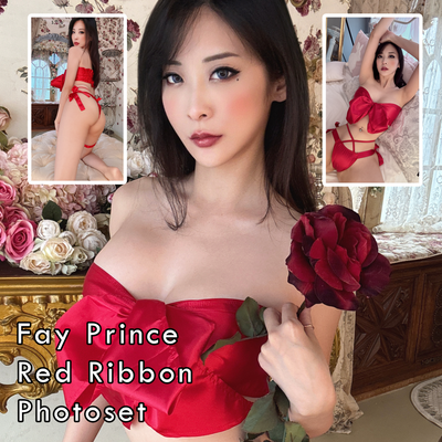 Fay Prince Red Ribbon Gravure Photoset (Digital)