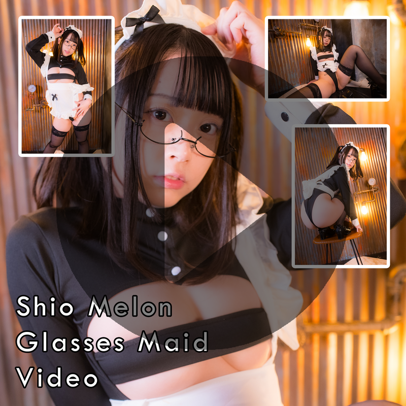 Shio Melon Glasses Maid Gravure Video (Digital)