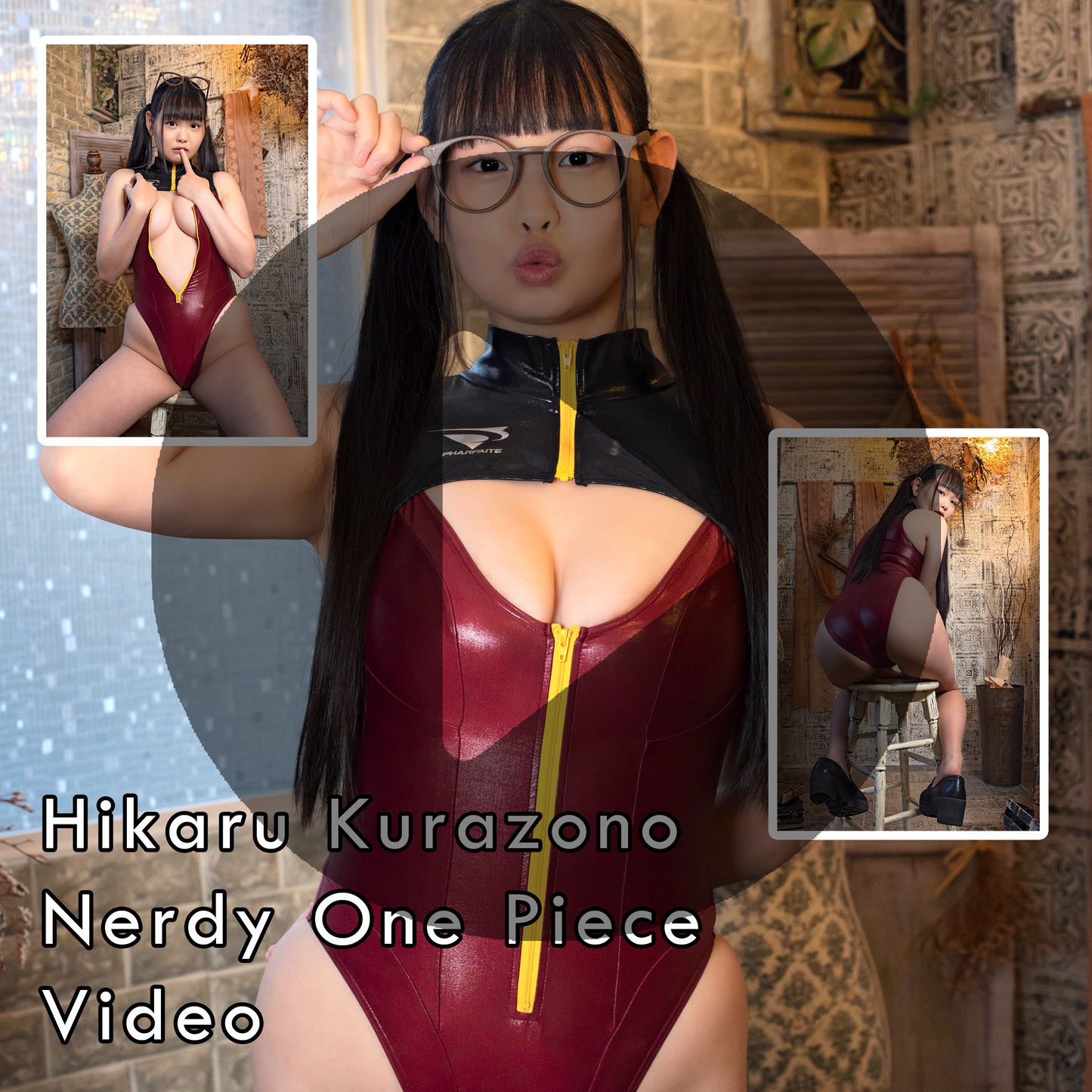 Hikaru Kurazono Nerdy One Piece Gravure Video (Digital)