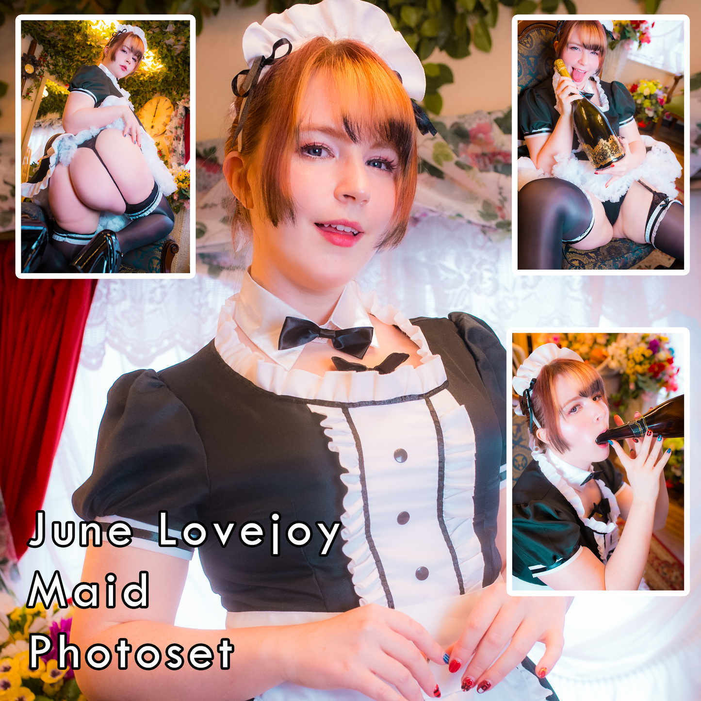 June Lovejoy Maid Gravure Photoset (Digital)