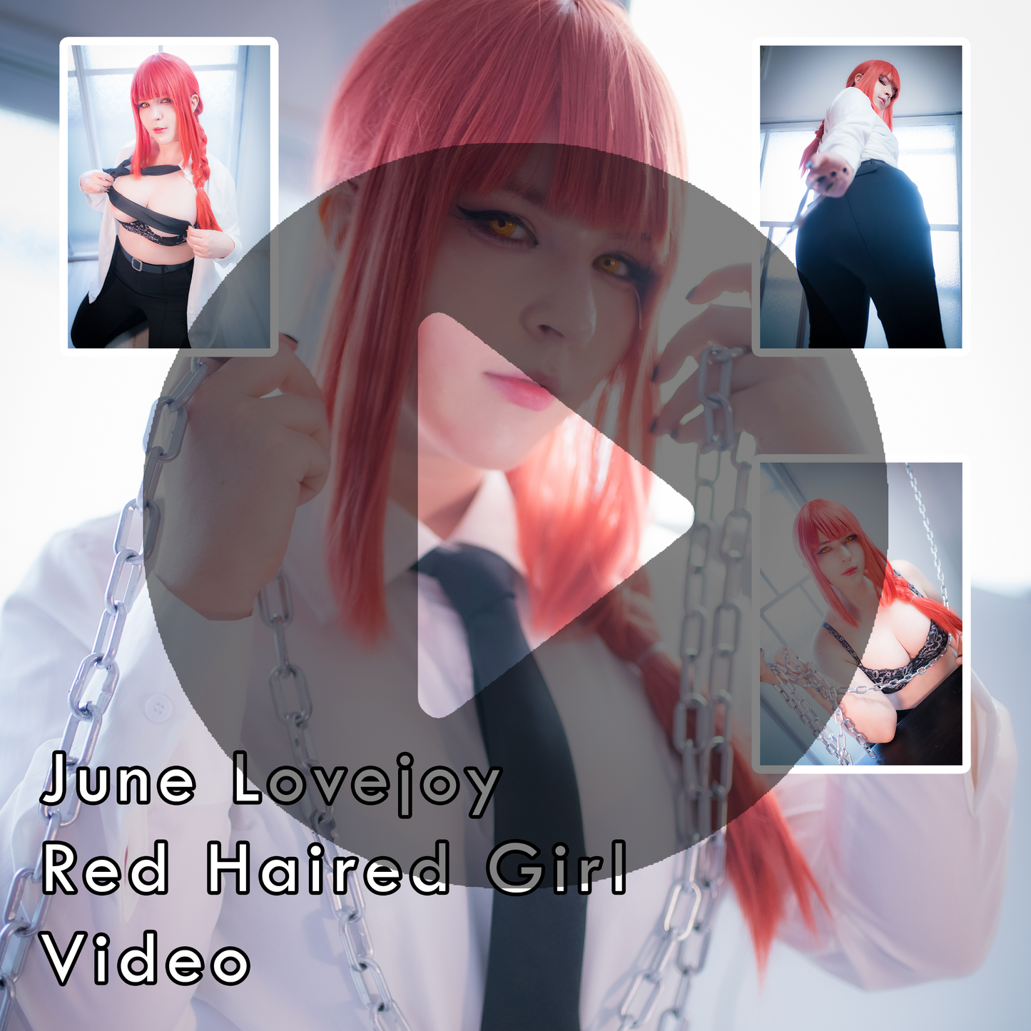 June Lovejoy Red Haired Girl Gravure Video - EXPLICIT (Digital)