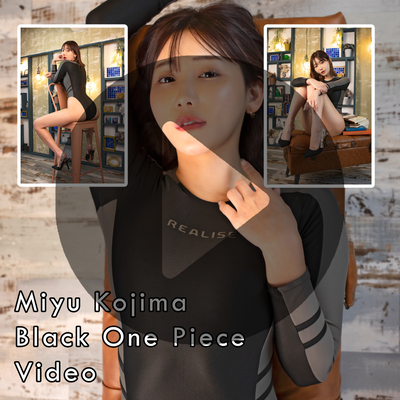Miyu Kojima Black One Piece Gravure Video (Digital)