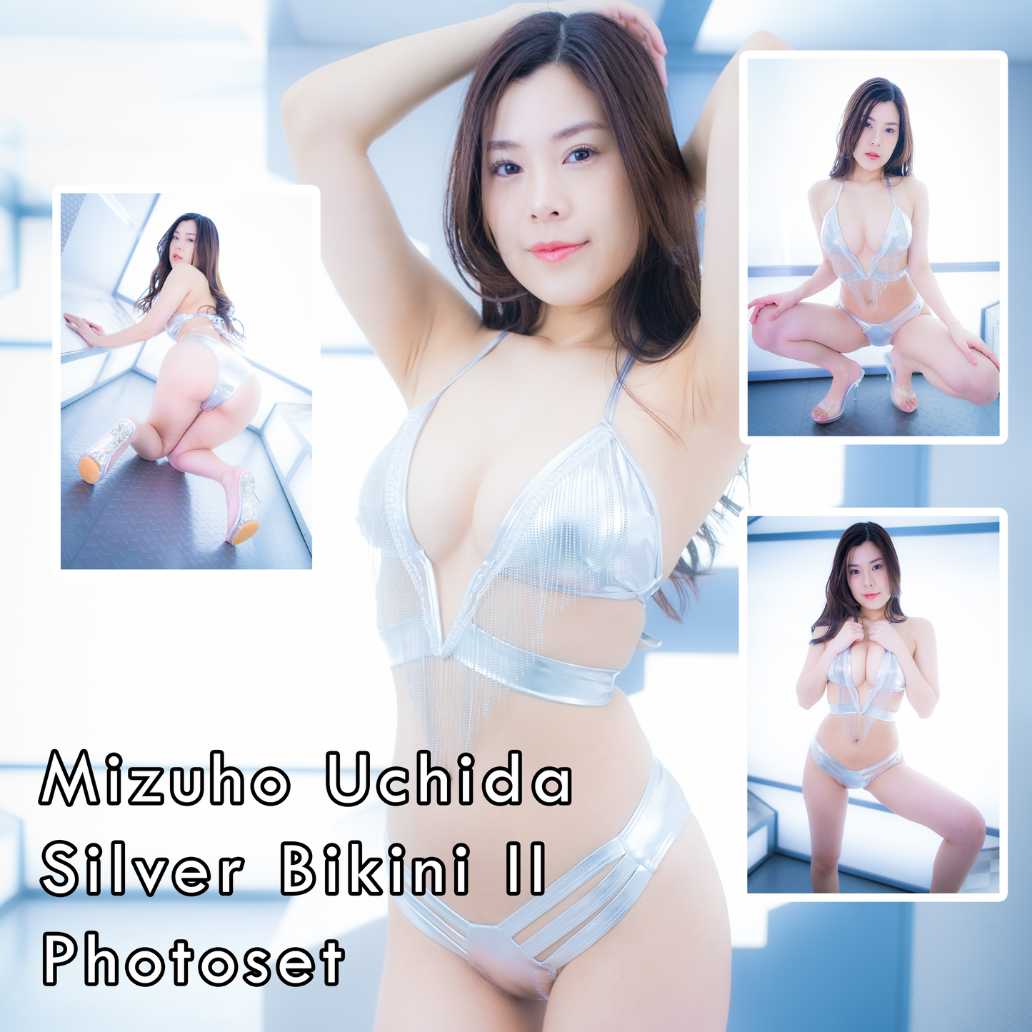 Mizuho Uchida Silver Bikini II Gravure Photoset (Digital)