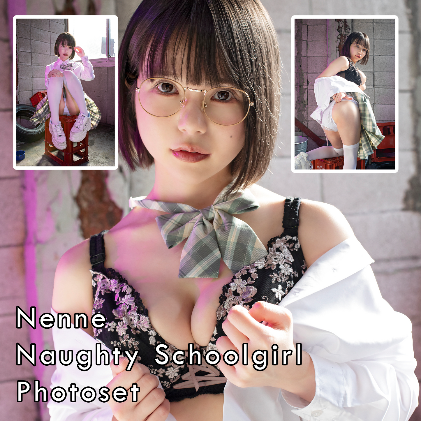 Nenne Naughty Schoolgirl Gravure Photoset - EXPLICIT (Digital)