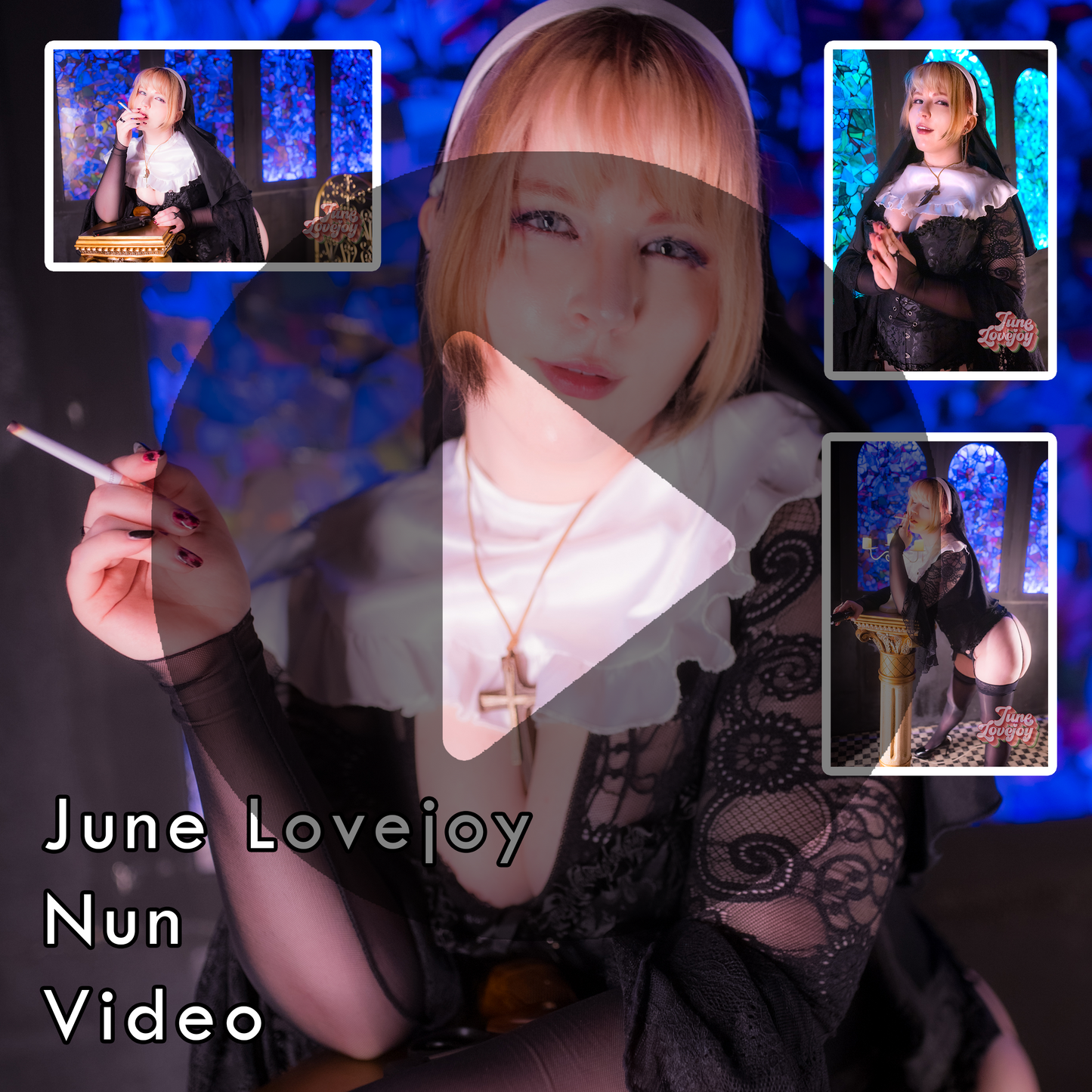 June Lovejoy Nun Gravure Video - EXPLICIT (Digital)