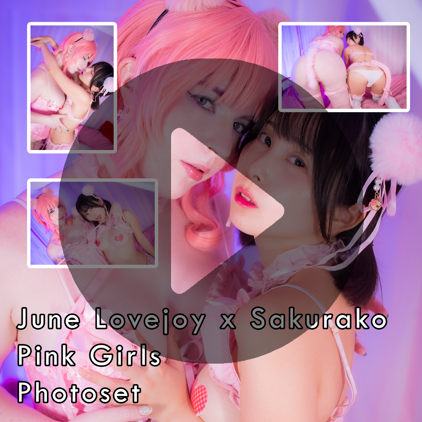 June Lovejoy x Sakurako Pink Girls Gravure Video - EXPLICIT (Digital)