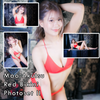 Mao Akutsu Red Bikini II Gravure Photo Set (Digital)
