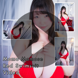 Momo Momose Red Swimsuit Gravure Video (Digital)