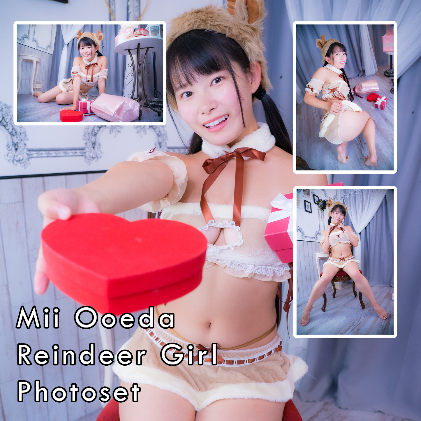 Mii Ooeda Reindeer Girl Gravure Photoset (Digital)