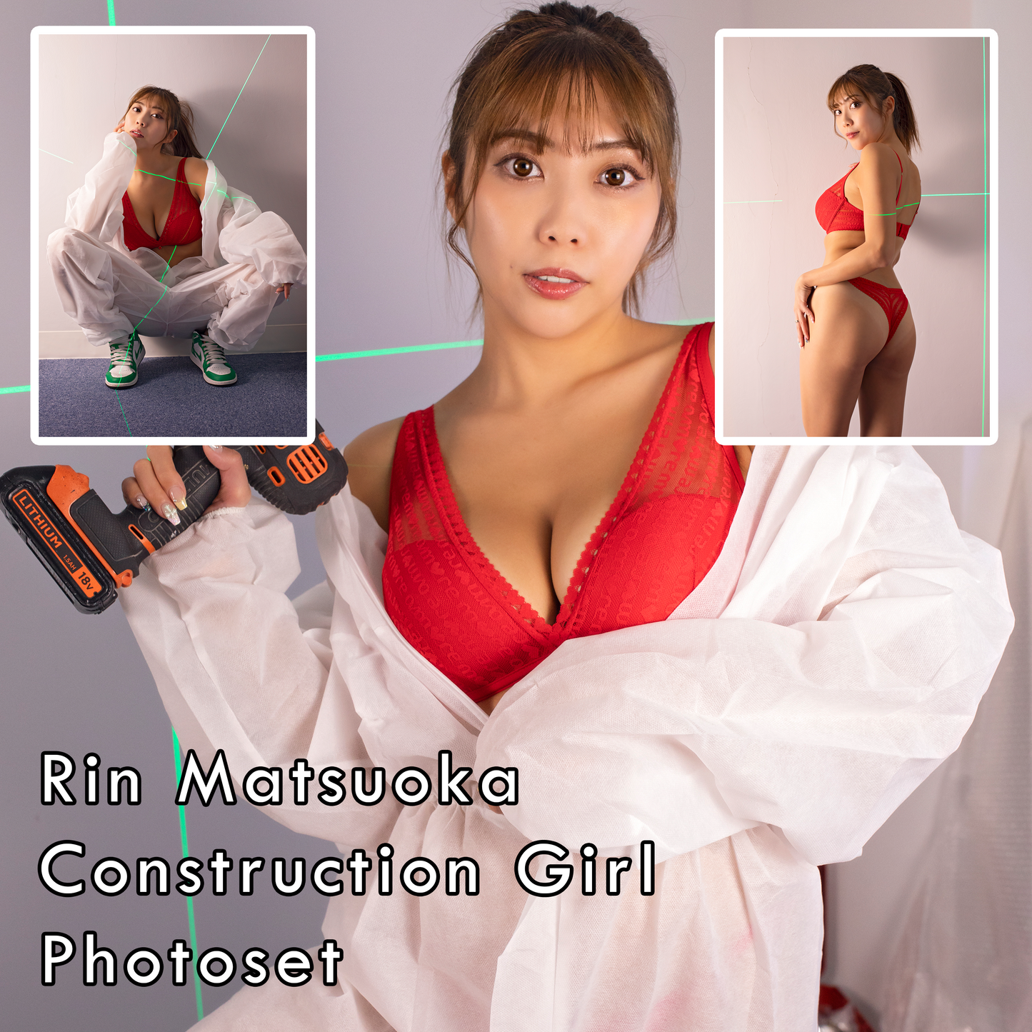 Rin Matsuoka Construction Girl Gravure Photoset (Digital)