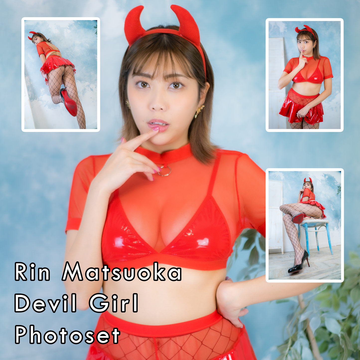 Rin Matsuoka Devil Girl Gravure Photoset (Digital)