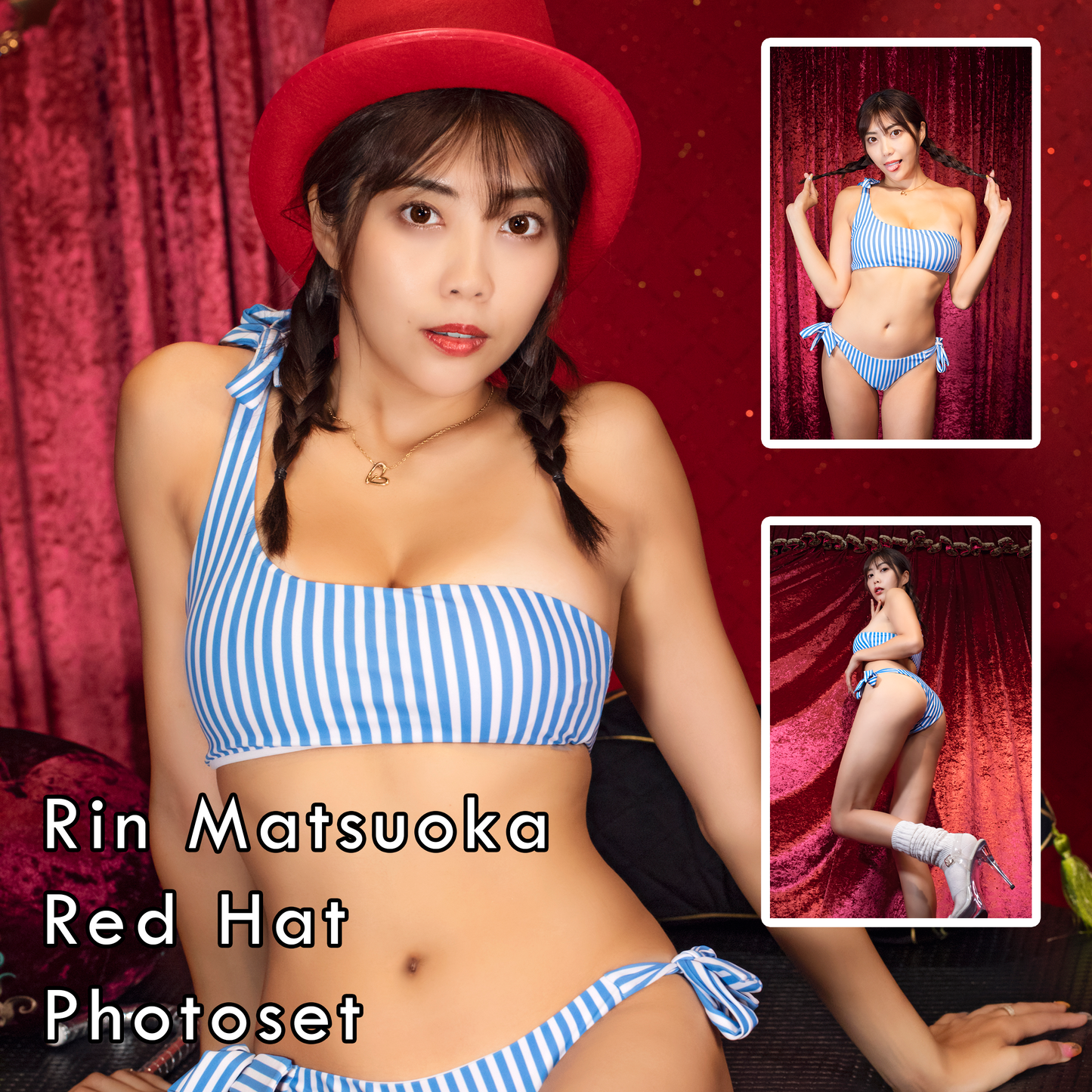 Rin Matsuoka Red Hat Gravure Photoset (Digital)