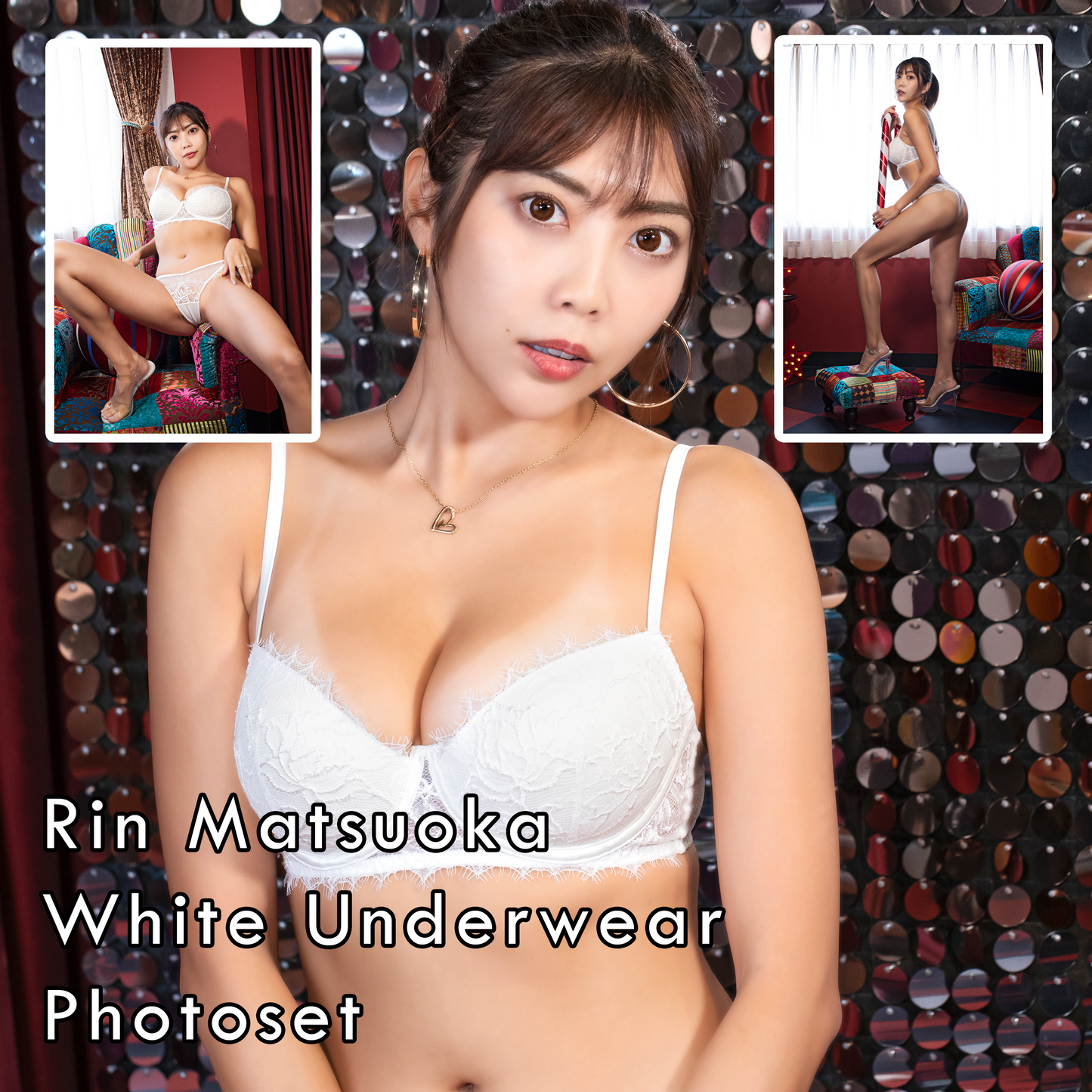 Rin Matsuoka White Underwear Gravure Photoset (Digital)