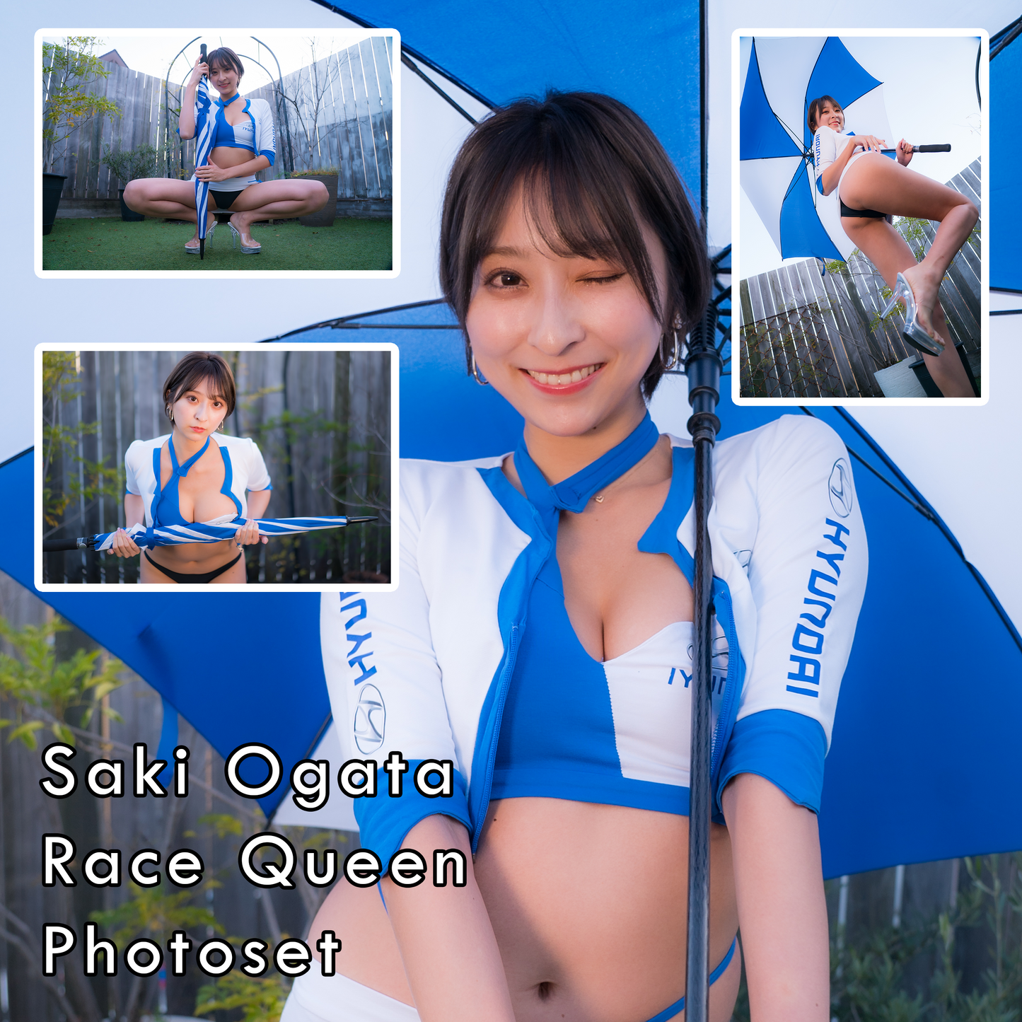 Saki Ogata Race Queen Gravure Photoset (Digital)