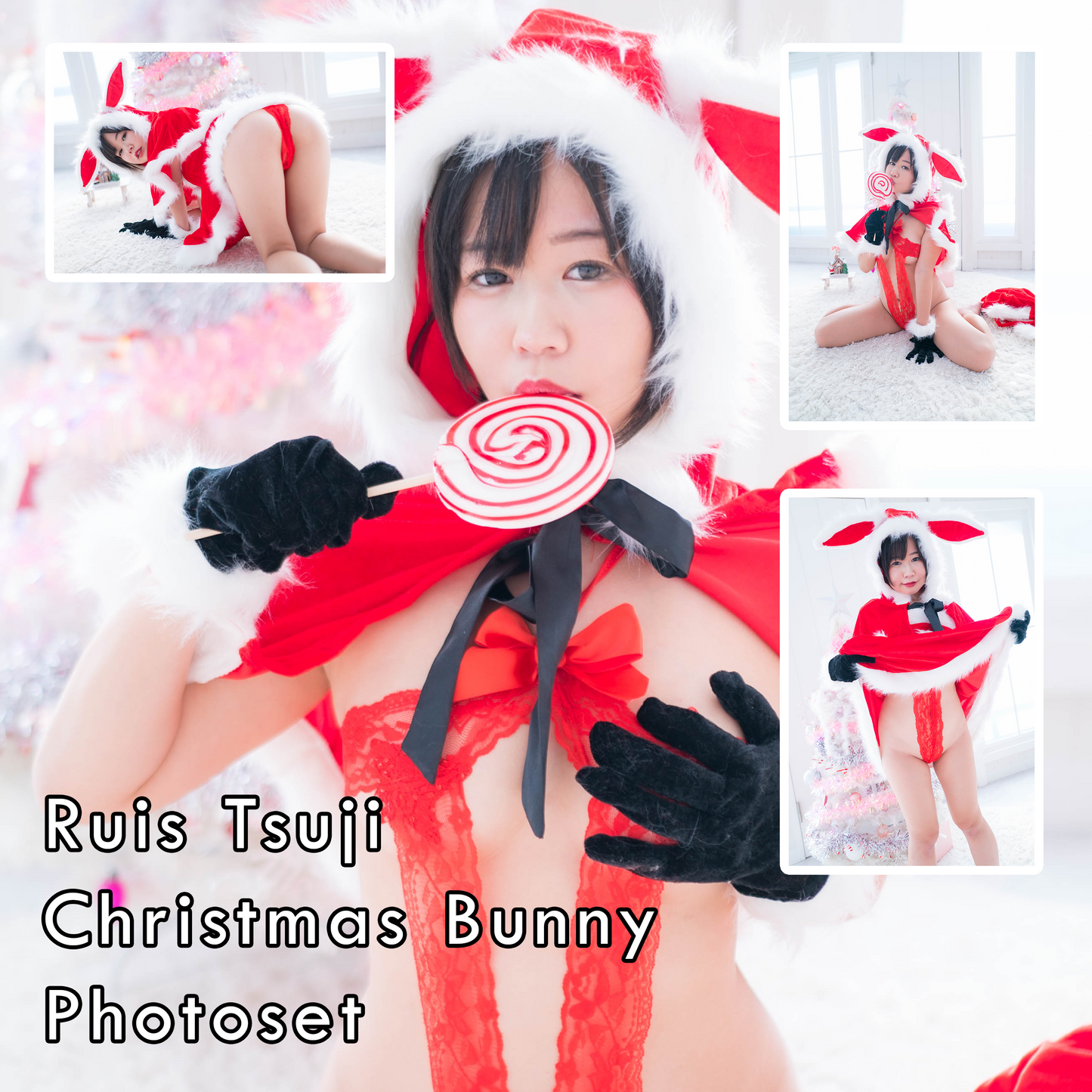 Ruis Tsuji Christmas Bunny Gravure Photoset (Digital)