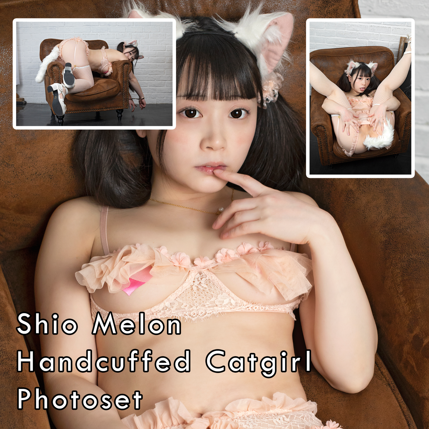 Shio Melon Handcuffed Catgirl Gravure Photoset (Digital)