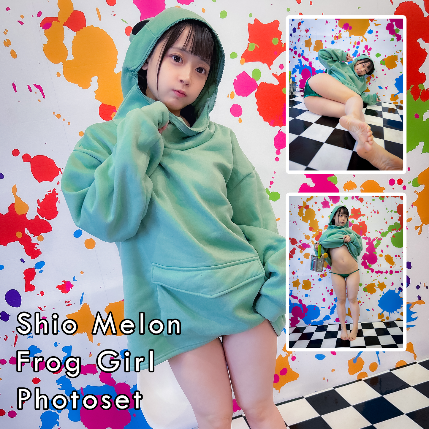 Shio Melon Frog Girl Gravure Photoset (Digital)
